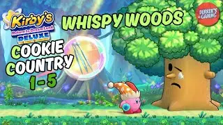 Kirby's Return to Dream Land Deluxe | Stage 1-5 | Whispy Woods Boss Fight