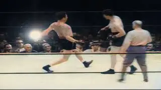 James J. Braddock: video promo - Max Baer Taunts Braddock color