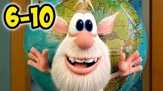 Booba - Episodes 6-10 Compilation | Funny Cartoons for Kids | Super Toons Kids TV