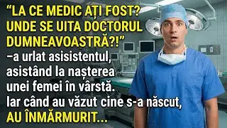 LA CE MEDIC AȚI FOST?! — INFIRMIERUL A VĂZUT COPILUL ȘI A ÎNCREMENIT!