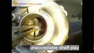 Turbo Shaft Play Turbine Repair
