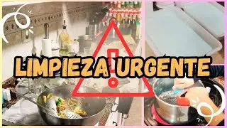 LIMPIAMOS LA CASITA✨HICE JABÓN LAVAPLATOS🧼