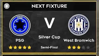 PSG vs West Bromwich Silver Cup |Semi-Final |Dream League Soccer 22 #dls22 #ipadgames #viral #psg
