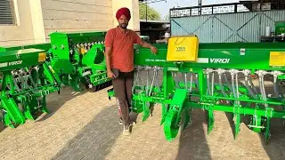 VIRDI (ਪਾਤੜਾ) ਇਕੱਠੀਆ 3 DRILL ਦਾ ਮਾਰਿਆ ਸੋਦਾ,ਇੱਕ 15 tine ,(ਦੋ 13 tine)// INDIA 🇮🇳 NO-1👌🏻HEAVY DUTY