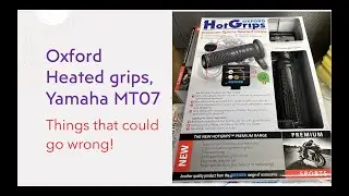 Oxford heated grips install part 3   4K