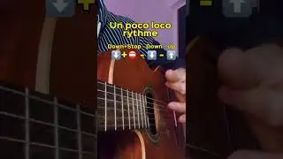 un poco loco strumming easy tutorial | sam bouhank