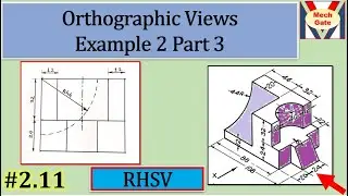 How to draw RHSV of object? | Example 2 | part 3 | MechGate