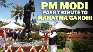 LIVE: PM Modi’s Guyana Visit | PM Pays tribute to Mahatma Gandhi and Arya Samaj monument |Georgetown