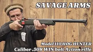 SAVAGE Model 110 HOG Hunter Caliber .308 WIN bolt Action rifle Unboxing. #savagearms #boltaction