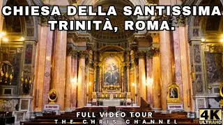 Rome&rsquo;s Hidden Baroque Treasure! Chiesa della Santissima Trinit&agrave; dei Pellegrini (4K Ultra HD)