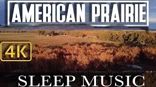 4K Nature - Montana Prairie Aerial drone Scenics - Music in Nature for Relaxing and Sleeping 10