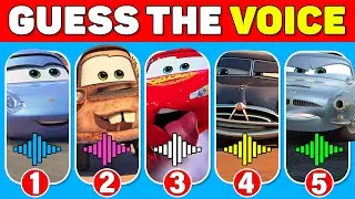 Guess the CARS Characters by Their Voice - Quiz for Fans!
