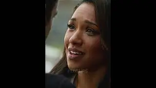 Iris finds out Barry's secret #theflash