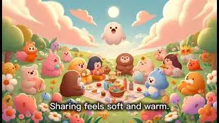 Soft Sharing Friends | Kids Story Bedtime Story