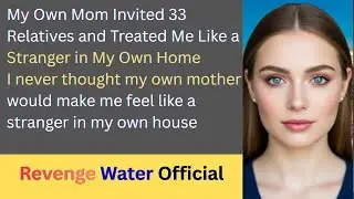 My Own Mom Invited 33 Relatives and Treated Me Like a Stranger in My Own Home