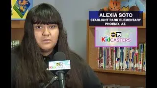 Kidcaster Alexia gives your Monday morning forecast from Starlight Park Elementary School