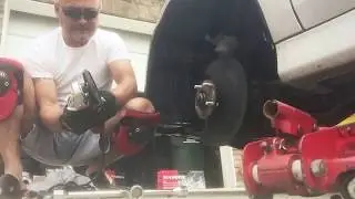 2007 Acura TSX front wheel broken stud change
