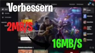 So verbessert ihr eure Upload Geschwindigkeit im Epic Game Launcher