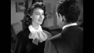 One Touch Of Venus 1948 Ava Gadner Robert Walker scene 3 remastered 4k