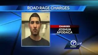 Man faces road rage, child abuse charges
