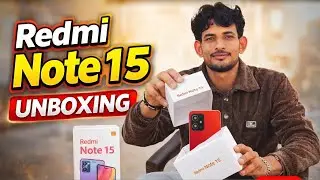 🔥 Redmi Note 15 Unboxing 🔥 First Look | Price, Features & Camera Review Hindi | RahulSharmaRj34 