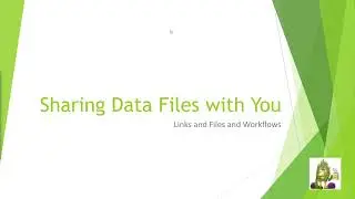 Alteryx, Google and Sharing Data Files with You