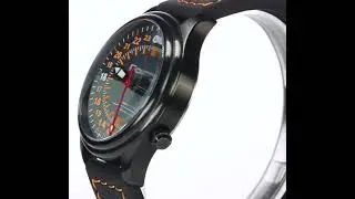 Item# 24HR-ALPHA-00S2  &bull; Military Time &bull; 24 Hour Dial &bull; 24 hr watches: AAA Watchclub