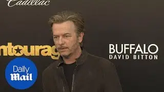 David Spade attends the Entourage premiere in June - Daily Mail