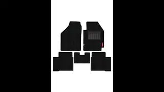 Elegant Cord Carpet Car Floor Mat Black for volkswagen POLO