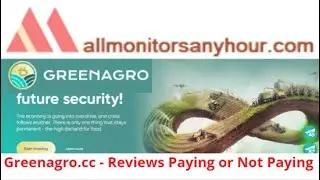 greenagro.cc, Reviews Paying Or Not Paying ? & #HYIP daily update, #all hyip monitors 24 hour,