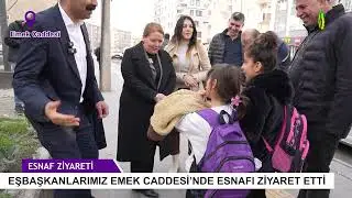 📌Eşbaşkanlarımız Esnafı Ziyaret Etti: Adresimiz Emek Caddesi