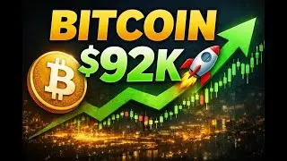 🔴 Bitcoin Breaks $92K! Crypto Market Rally Explained | Today&rsquo;s Crypto News