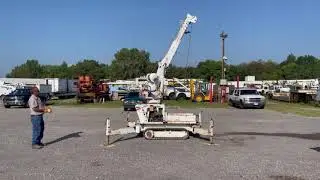 25&prime; PITMAN PANTHER 4000T BACKYARD DIGGER DERRICK