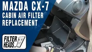 How to Replace Cabin Air Filter 2007 Mazda CX-7 | AQ1138