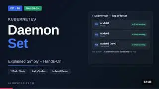 DaemonSet Explained | What, Why & Hands-On | Kubernetes Tutorial #16