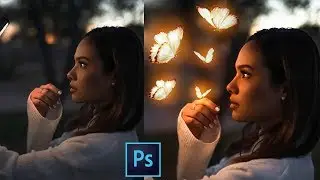 How to Glow Objects Calob Castellon Photoshop CC Tutorial In Hindi