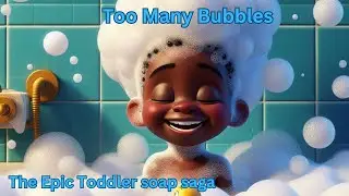 Too Many Bubbles: The Epic Toddler Soap Saga! | Fun Bedtime story |