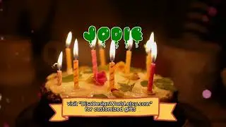 Happy Birthday JODIE   Happy Birthday Song   Birthday Wishes   Birthday Party