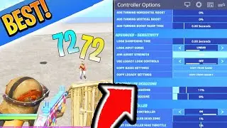 LINEAR Vs. EXPONENTIAL SETTINGS! BEST Fortnite Settings PS4/XBOX! Controller Fortnite BEST Settings!