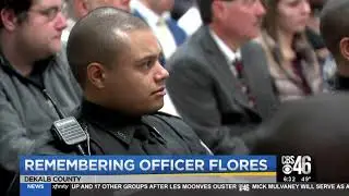 Community pays respect to fallen officer Edgar Flores