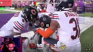 Jjettas IS FED UP!! Vikings Vs Bears REACTION