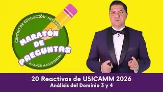 MARATÓN USICAMM – DOMINIOS 3 y 4