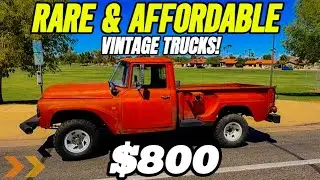 15 Vintage Trucks &ndash; Rare Affordable Collector Deals!