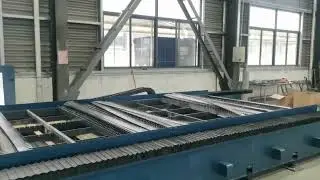 Dust collector Working with pentalaser laser cutting PLC Control Laser Fume Extractor For Hymson