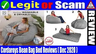 Cordaroys Bean Bag Bed Reviews {Dec 2020} Real Product Review - Take a Look! Watch Video Now!