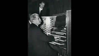 Bach:   Preludio e Fuga in E minor, BWV 548   -   Albert Schweitzer, organo