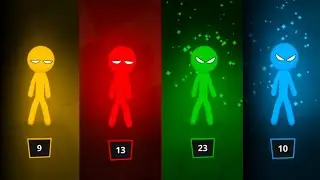 Stickman Party - Tournament Mode 1-4 Player Random | Gameplay Walkthrough MiniGames Update 