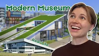I built this inspired by a REAL-LIFE Danish Museum | Sims 4 speedbuild