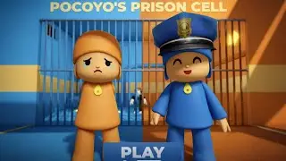 #pocoyo &rsquo;s Prison Cell &ndash; Escape the Right Side! 🚔🔥#roblox  Challenge