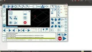 Tangential knife demo video.